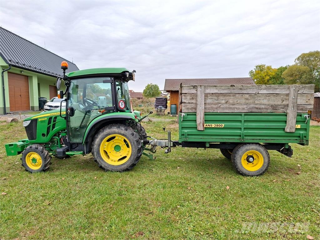 John Deere 3033R 4X4 + ŠÁLEK ANS-2800P Outro