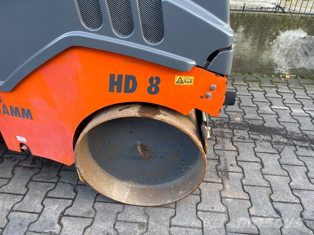 Hamm HD 8 VV Οδοστρωτήρες διπλού κυλίνδρου