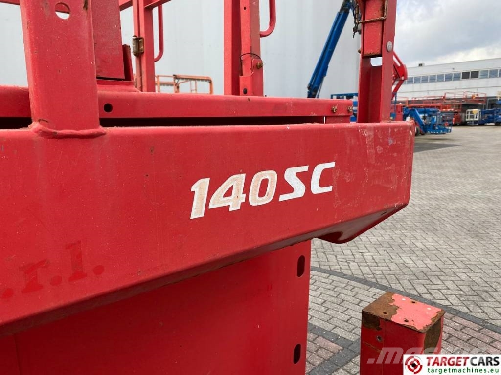 Manitou 140SC Diesel 4x4 Scissor Work Lift 1412cm Škaraste platforme