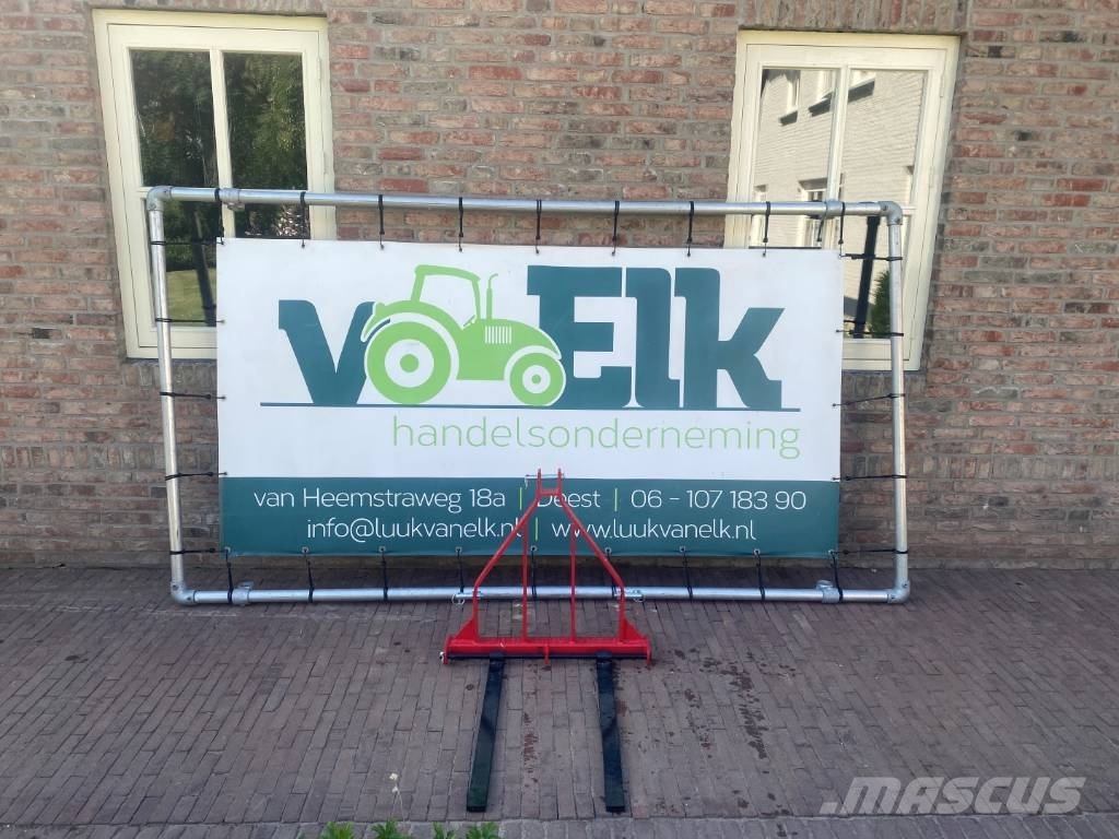 Palletdrager Palletvorken voor minitractor NIEUW Προσαρτούμενα εξαρτήματα τρακτέρ μικρών διαστάσεων