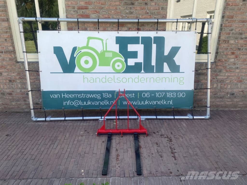 Palletdrager Palletvorken voor minitractor NIEUW Προσαρτούμενα εξαρτήματα τρακτέρ μικρών διαστάσεων