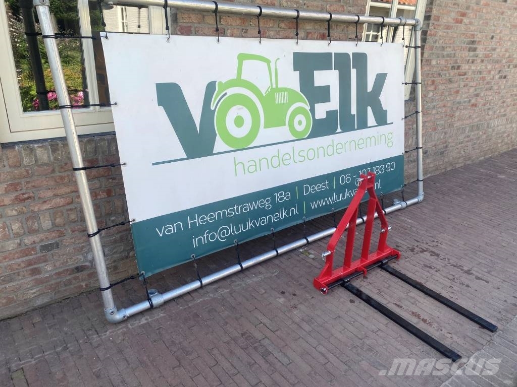 Palletdrager Palletvorken voor minitractor NIEUW Προσαρτούμενα εξαρτήματα τρακτέρ μικρών διαστάσεων