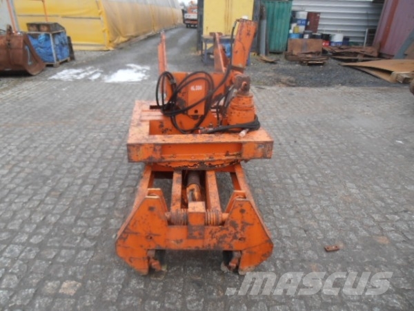 Chwytak HYDRAULICZNY DO PODKŁADÓW KOLEJOWYCH Schienen Wartung