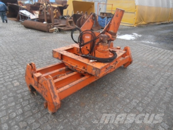 Chwytak HYDRAULICZNY DO PODKŁADÓW KOLEJOWYCH Schienen Wartung
