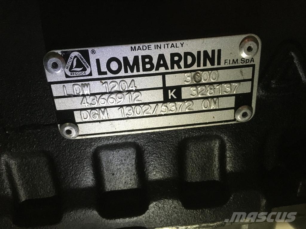 Lombardini LDW 1204 GENERATOR 31.5 KVA USED Diesel Generators