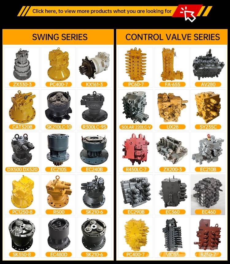 Volvo EC750D EC750E Final Drive VOE14666233 Travel Motor Transmissão