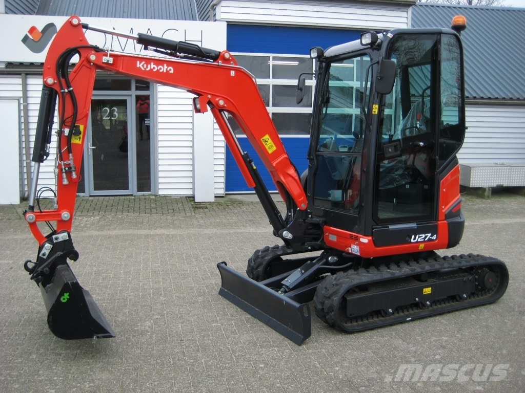 Kubota U27-4 High spec Mini excavators < 7t (Mini diggers)
