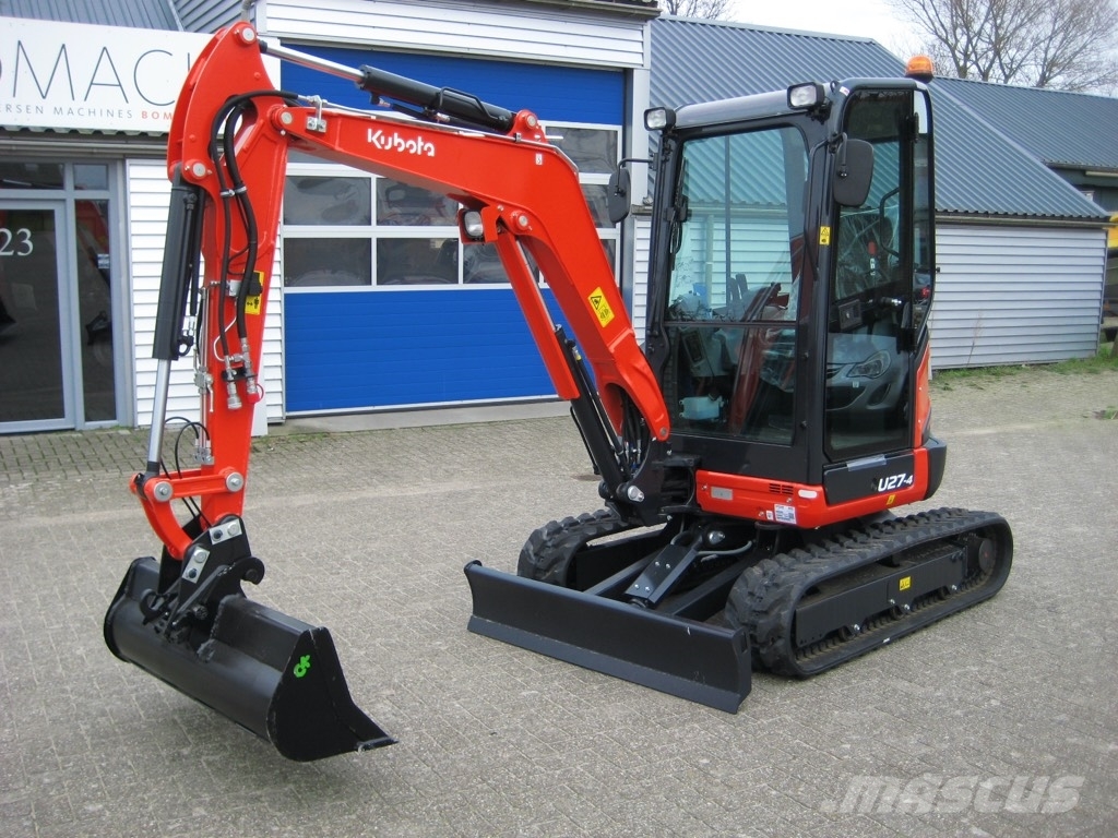 Kubota U27-4 High spec Mini excavators < 7t (Mini diggers)