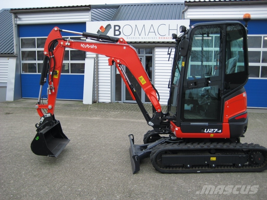 Kubota U27-4 High spec Mini excavators < 7t (Mini diggers)