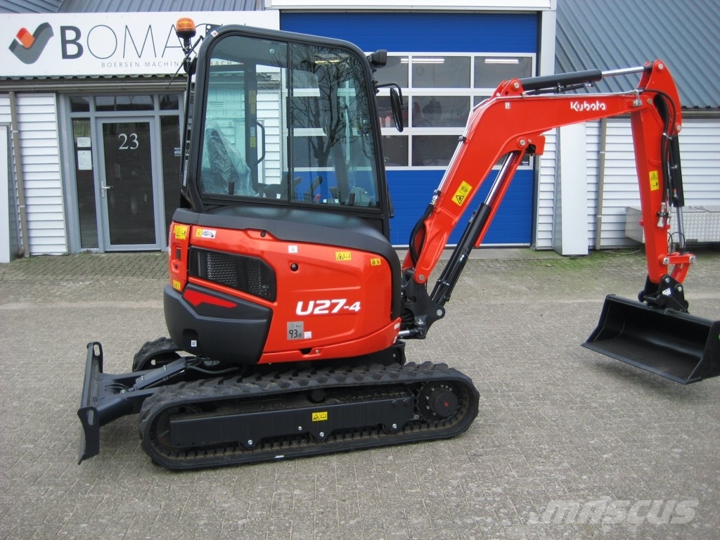 Kubota U27-4 High spec Mini excavators < 7t (Mini diggers)
