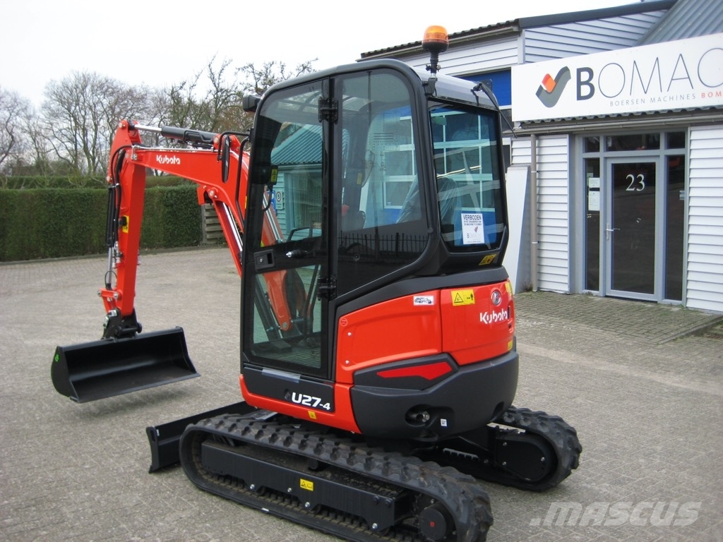 Kubota U27-4 High spec Mini excavators < 7t (Mini diggers)