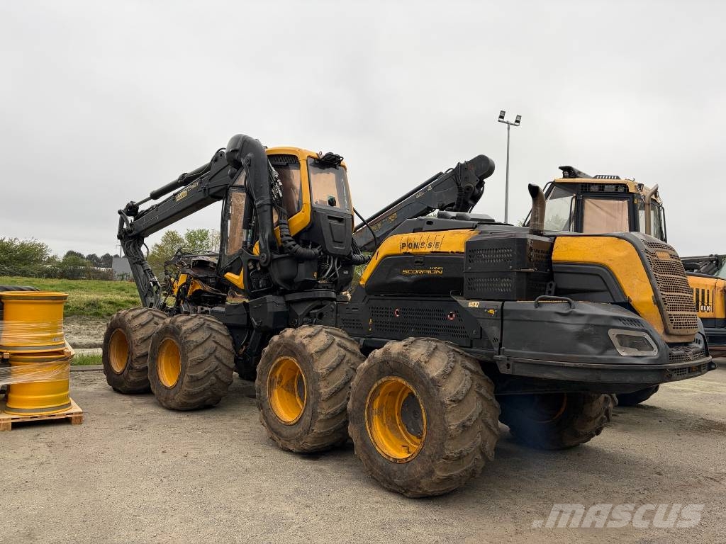 Ponsse SCORPION KING 8W Harvesters
