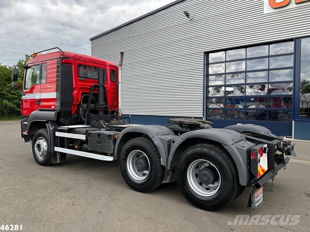 MAN TGA 33.440 6x4 Manual Full steel Kipper 12m³ Just Camion ribaltabili
