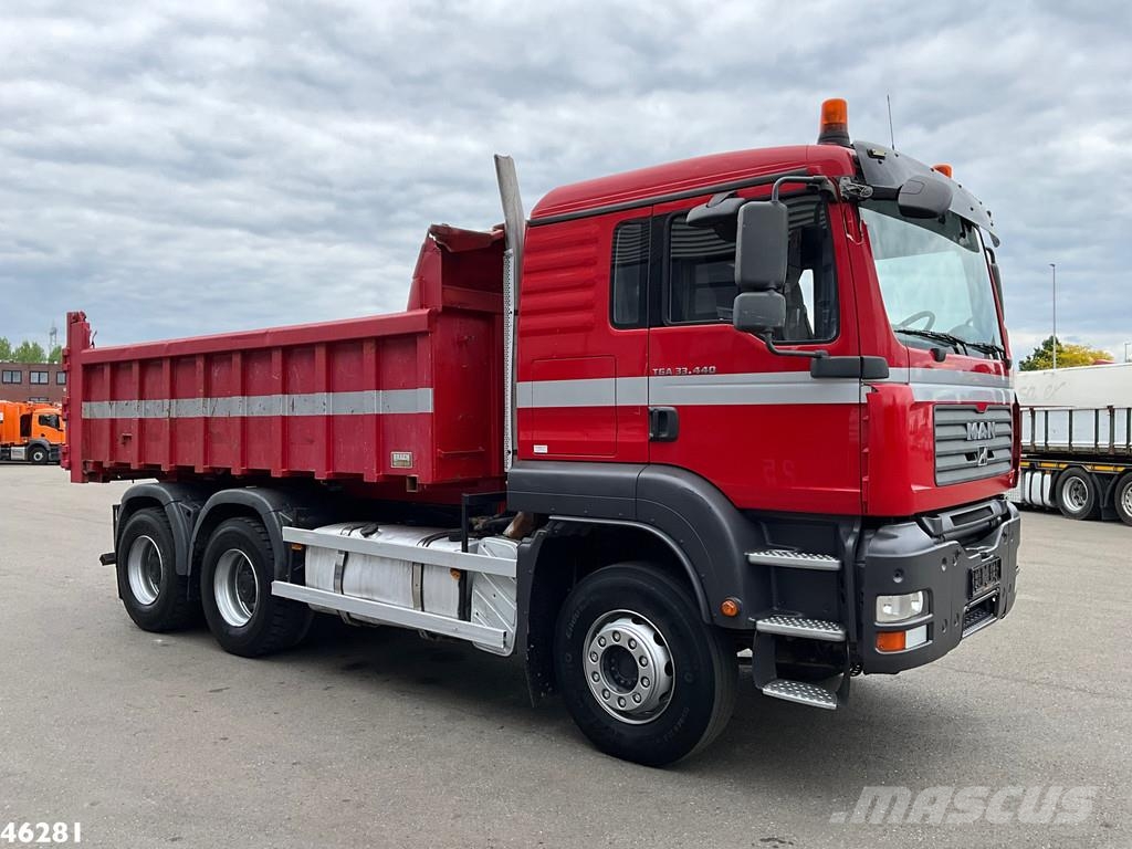 MAN TGA 33.440 6x4 Manual Full steel Kipper 12m³ Just 自卸式货车