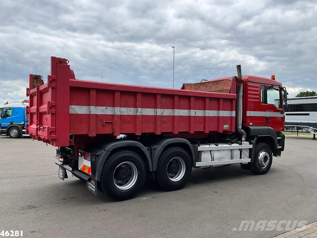 MAN TGA 33.440 6x4 Manual Full steel Kipper 12m³ Just Camion ribaltabili