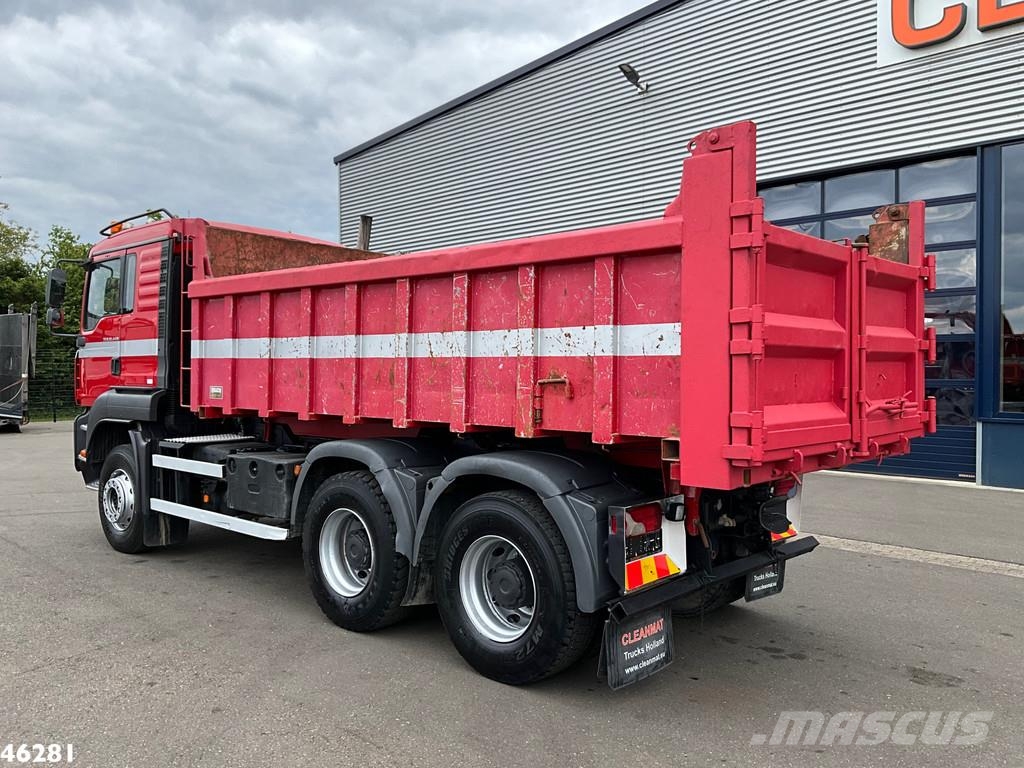 MAN TGA 33.440 6x4 Manual Full steel Kipper 12m³ Just Camion ribaltabili