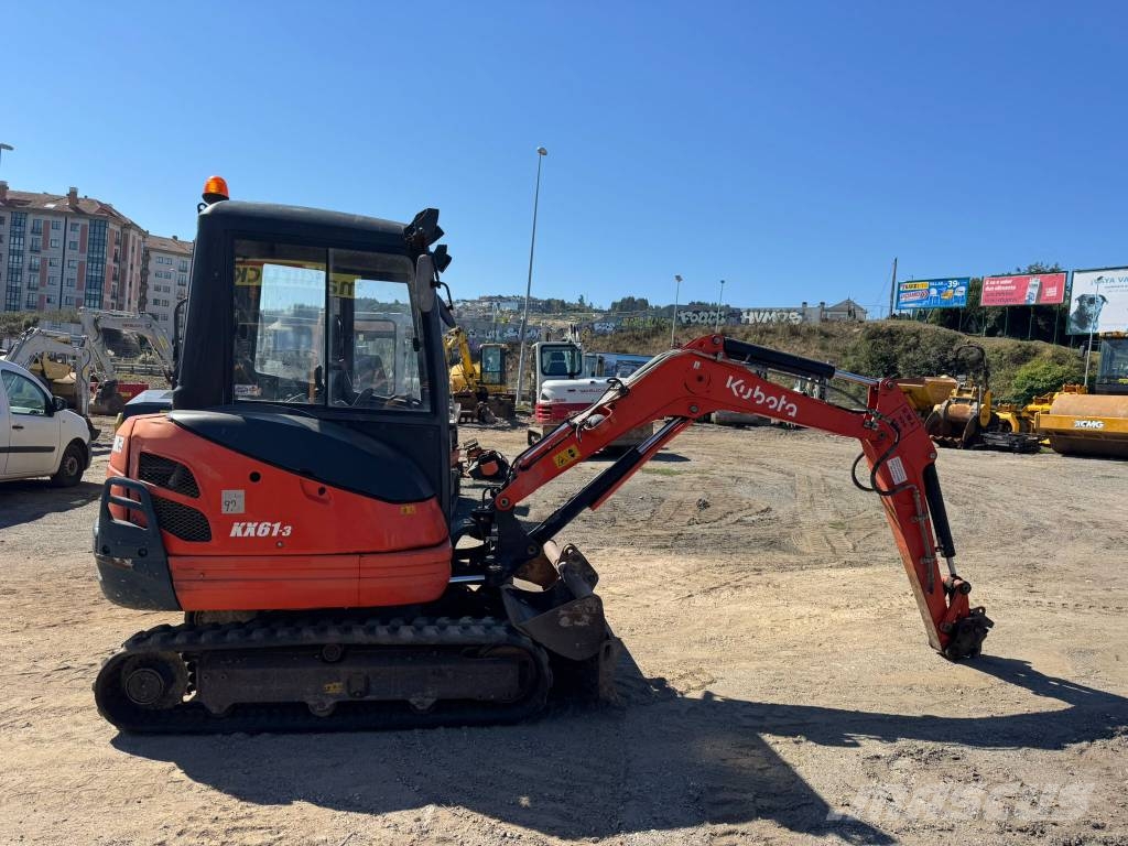 Kubota KX61 Mini kotrók < 7t