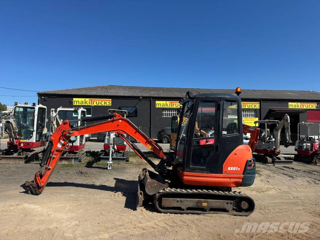 Kubota KX61 Mini kotrók < 7t