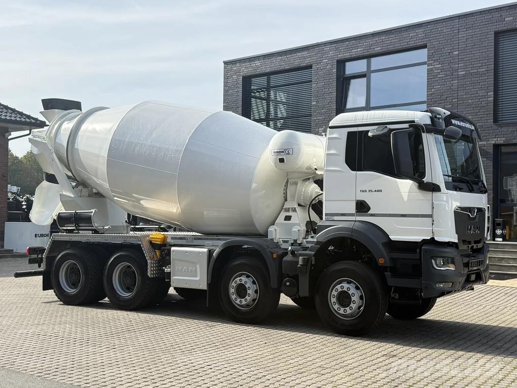 MAN TGS 35.480 TGS 35.480 BB 8x4 EuromixMTP EM 10 L Re Concrete trucks