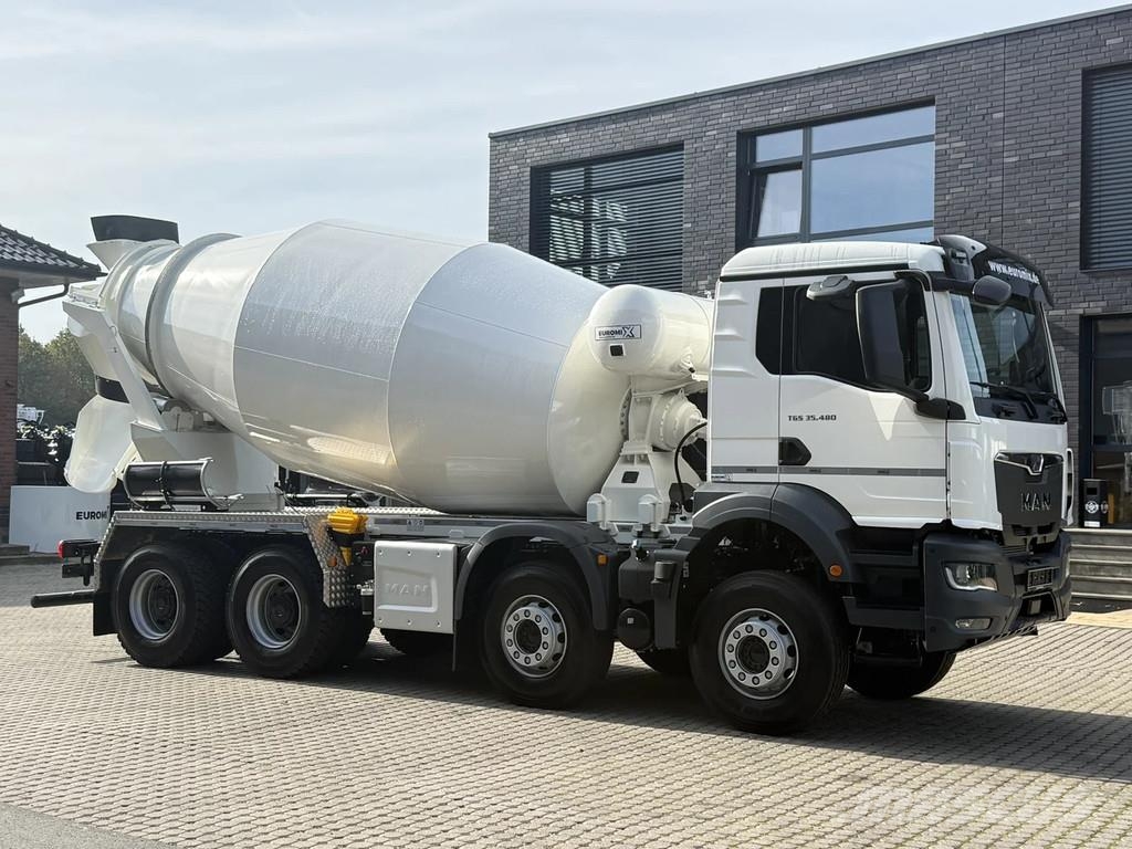 MAN TGS 35.480 TGS 35.480 BB 8x4 EuromixMTP EM 10 L Re Betongbiler
