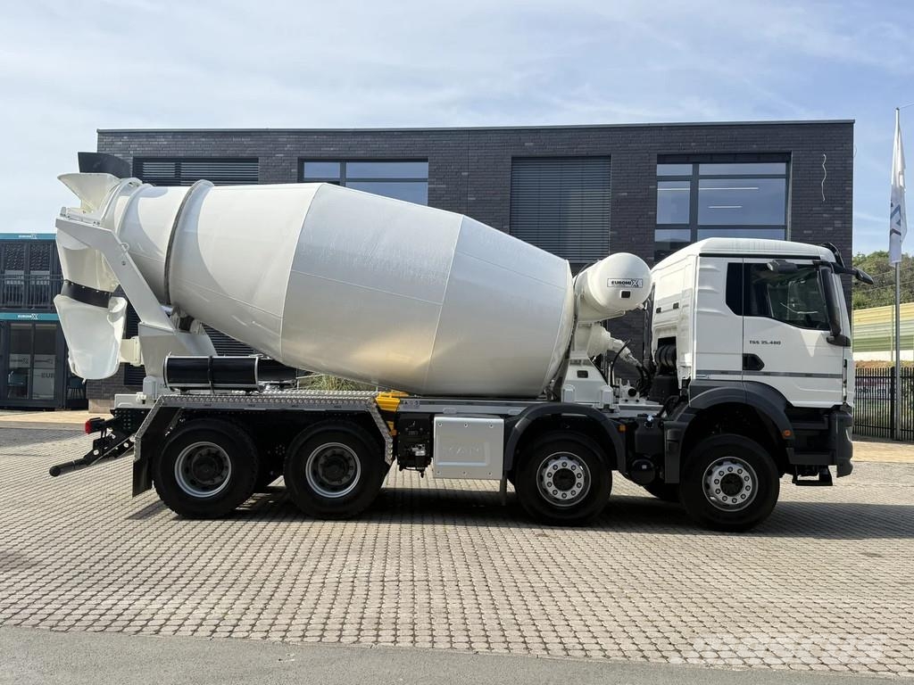 MAN TGS 35.480 TGS 35.480 BB 8x4 EuromixMTP EM 10 L Re Betongbiler