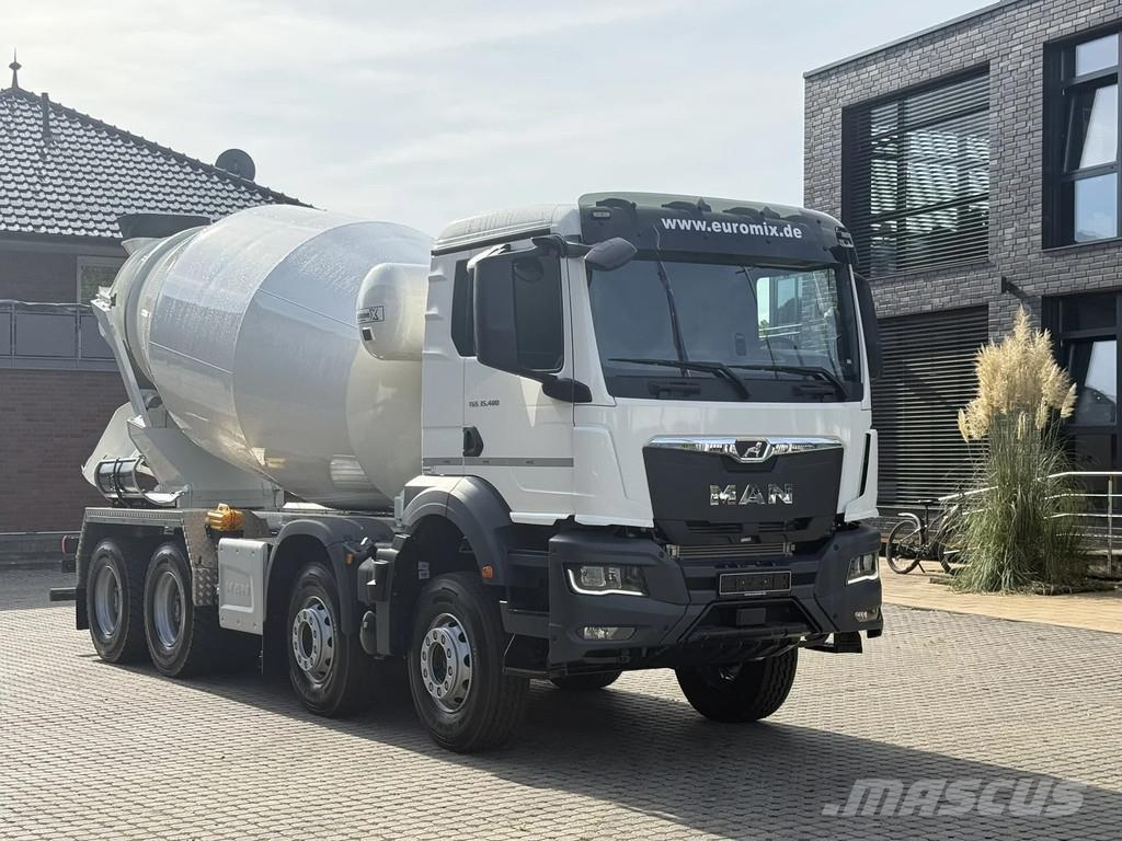 MAN TGS 35.480 TGS 35.480 BB 8x4 EuromixMTP EM 10 L Re Concrete trucks