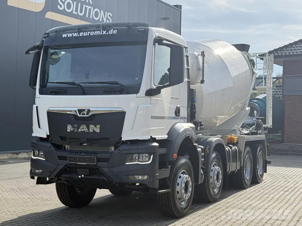 MAN TGS 35.480 TGS 35.480 BB 8x4 EuromixMTP EM 10 L Re Betonkeverők/Betonpumpák