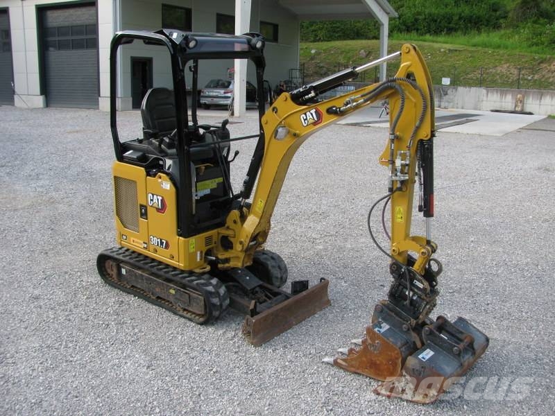 CAT 307.7CR Powertillt 2 žlici 450 delovnih ur Mini excavatoare < 7t