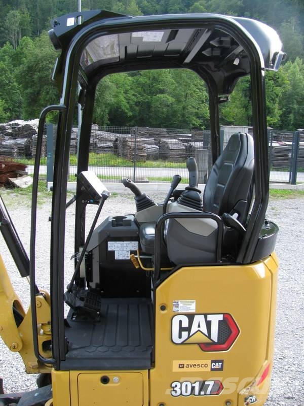 CAT 307.7CR Powertillt 2 žlici 450 delovnih ur Mini excavatoare < 7t