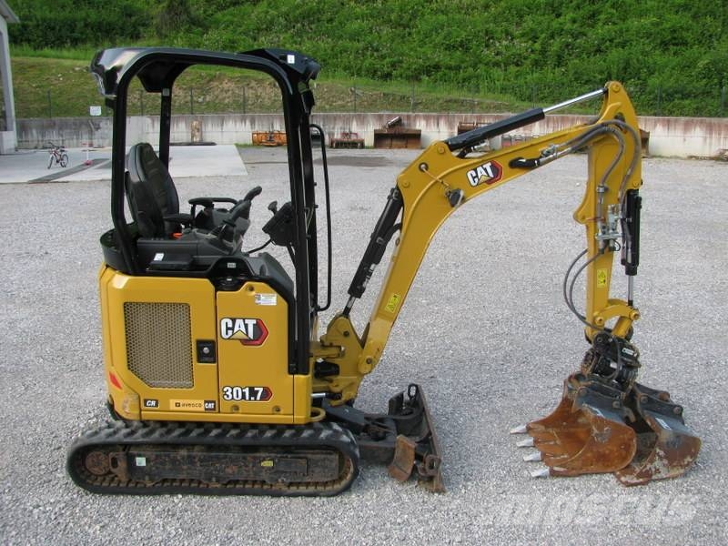 CAT 307.7CR Powertillt 2 žlici 450 delovnih ur Mini excavatoare < 7t