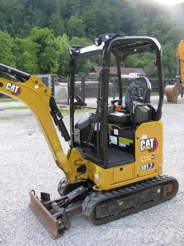 CAT 307.7CR Powertillt 2 žlici 450 delovnih ur Mini excavatoare < 7t