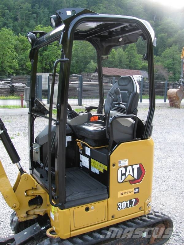 CAT 307.7CR Powertillt 2 žlici 450 delovnih ur Mini excavatoare < 7t