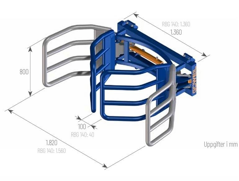 Göweil RGB balgrip Chassis e suspensões