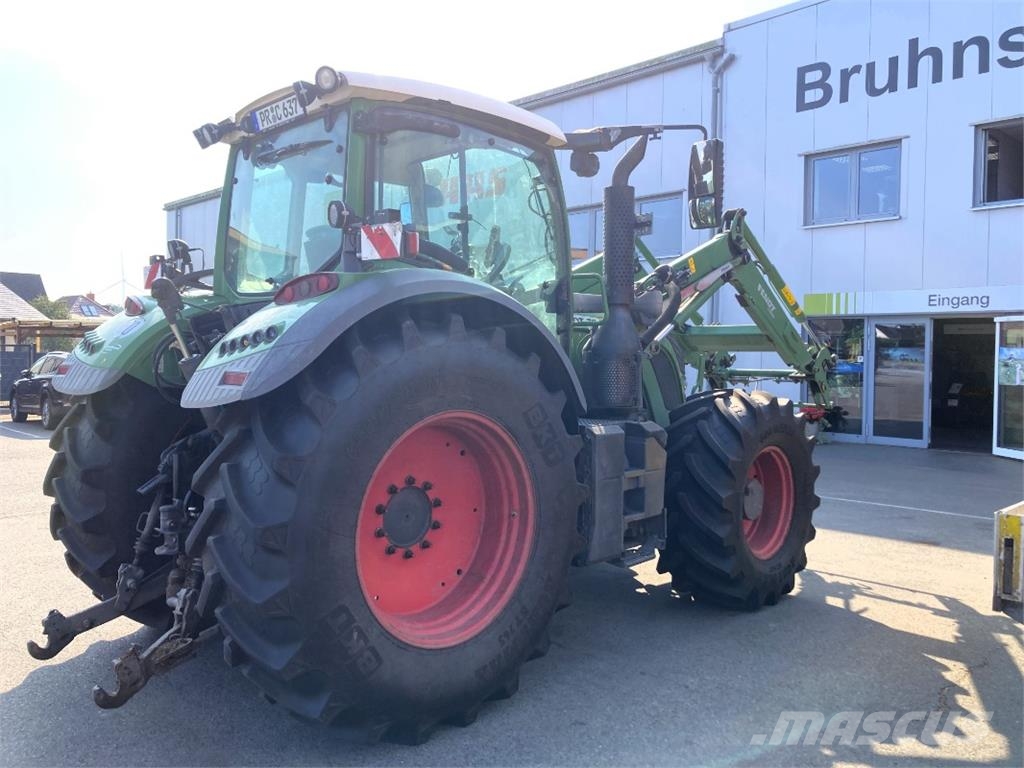 Fendt 724 Vario TMS Profi Plus mit Frontlader 拖拉机/农用车