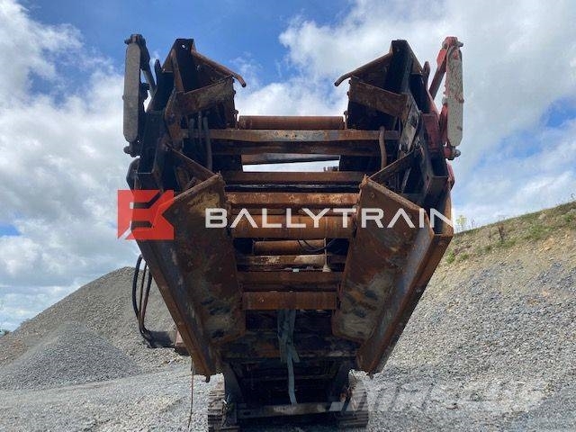 Sandvik QJ341 Jaw Crusher (Fire Damaged For Breaking) Mobile Brecher