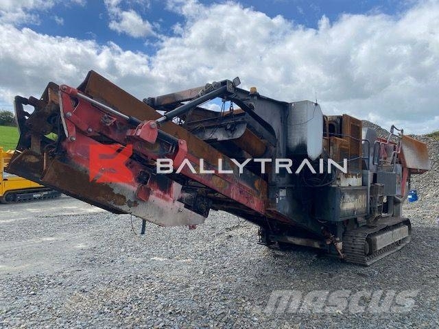 Sandvik QJ341 Jaw Crusher (Fire Damaged For Breaking) Mobile Brecher