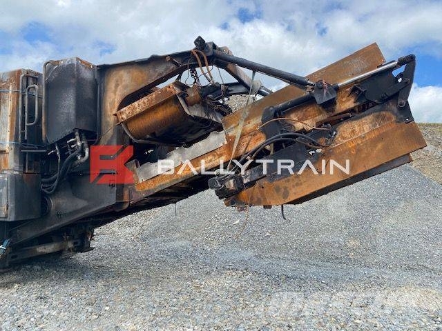 Sandvik QJ341 Jaw Crusher (Fire Damaged For Breaking) Mobile Brecher
