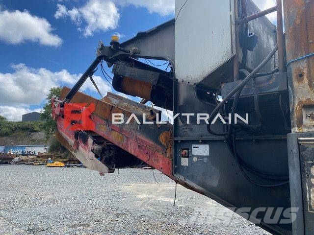 Sandvik QJ341 Jaw Crusher (Fire Damaged For Breaking) Mobile Brecher
