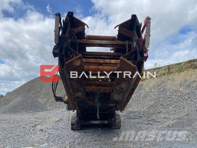 Sandvik QJ341 Jaw Crusher (Fire Damaged For Breaking) Mobile Brecher