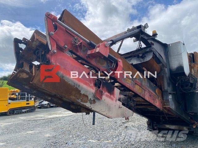Sandvik QJ341 Jaw Crusher (Fire Damaged For Breaking) Mobile Brecher