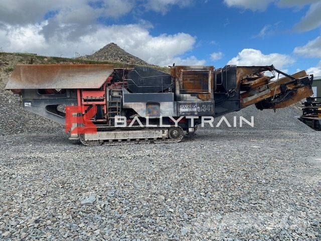 Sandvik QJ341 Jaw Crusher (Fire Damaged For Breaking) Mobile Brecher