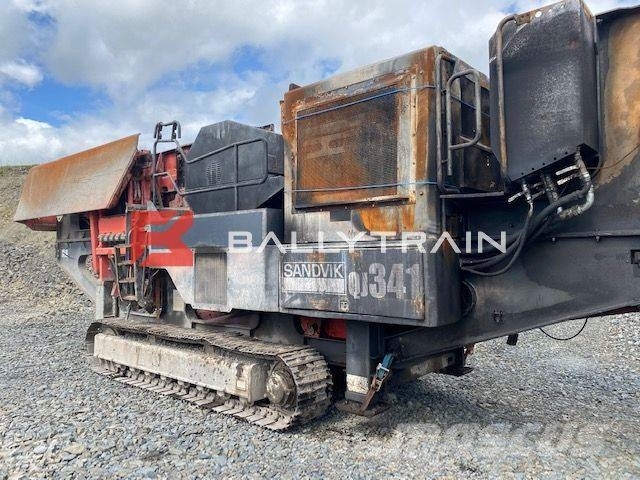 Sandvik QJ341 Jaw Crusher (Fire Damaged For Breaking) Mobile Brecher