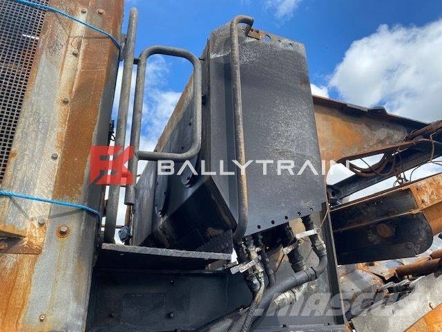 Sandvik QJ341 Jaw Crusher (Fire Damaged For Breaking) Mobile Brecher