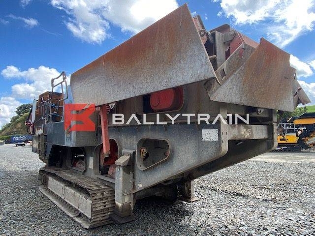 Sandvik QJ341 Jaw Crusher (Fire Damaged For Breaking) Mobile Brecher