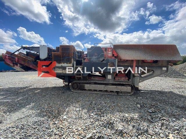 Sandvik QJ341 Jaw Crusher (Fire Damaged For Breaking) Mobile Brecher