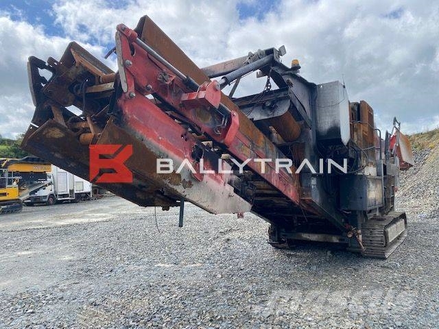 Sandvik QJ341 Jaw Crusher (Fire Damaged For Breaking) Mobile Brecher