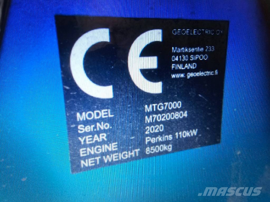 GEOELECTRIC MTG 7000 معدات حفر آبار المياه