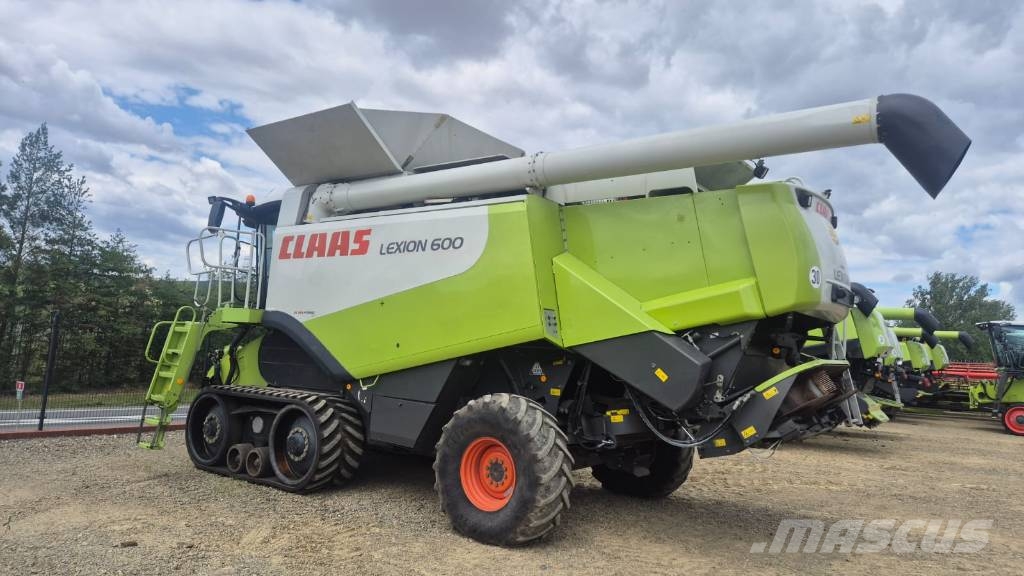 CLAAS Lexion 600 TerraTrac Kombinované zberacie stroje