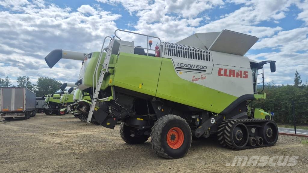 CLAAS Lexion 600 TerraTrac Kombinované zberacie stroje