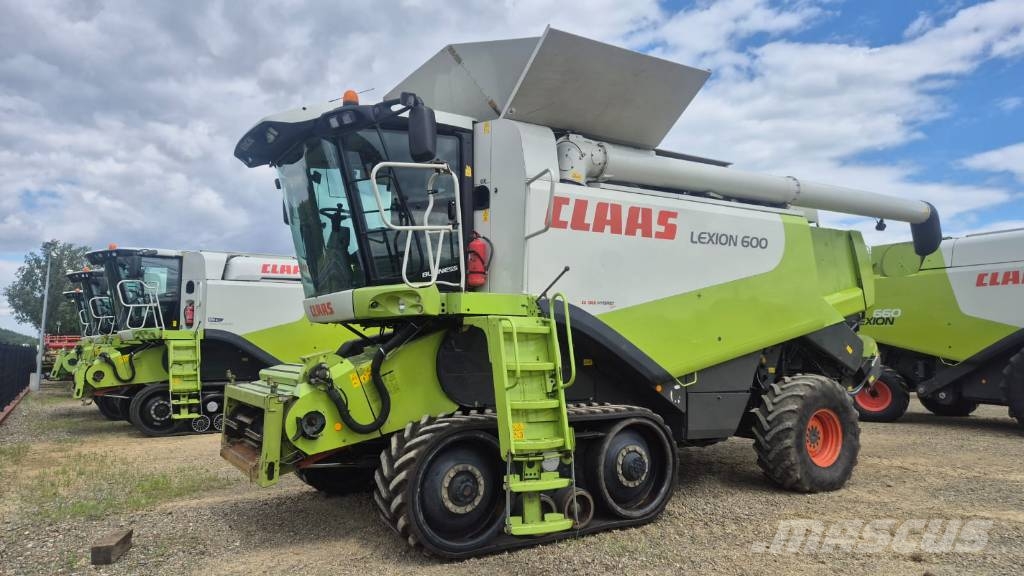 CLAAS Lexion 600 TerraTrac Kombinované zberacie stroje